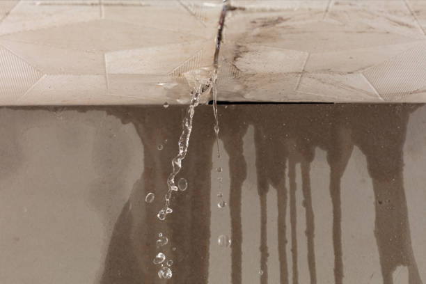 Professional Burst Pipe Cleanup technician working in Fredonia, PA